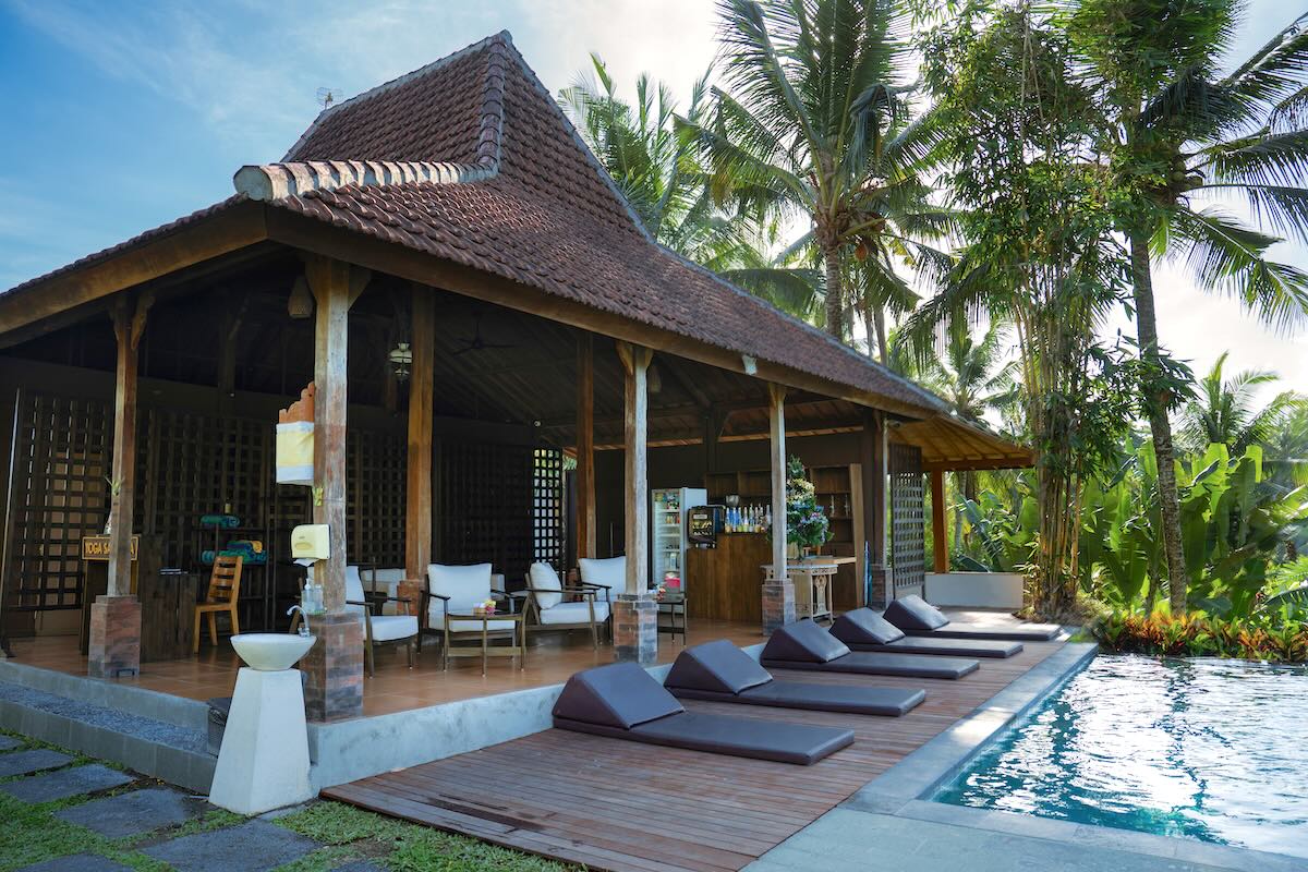 Swimming Pool of Yoga Sala Spa at Pertiwi Bisma 2 Hotel